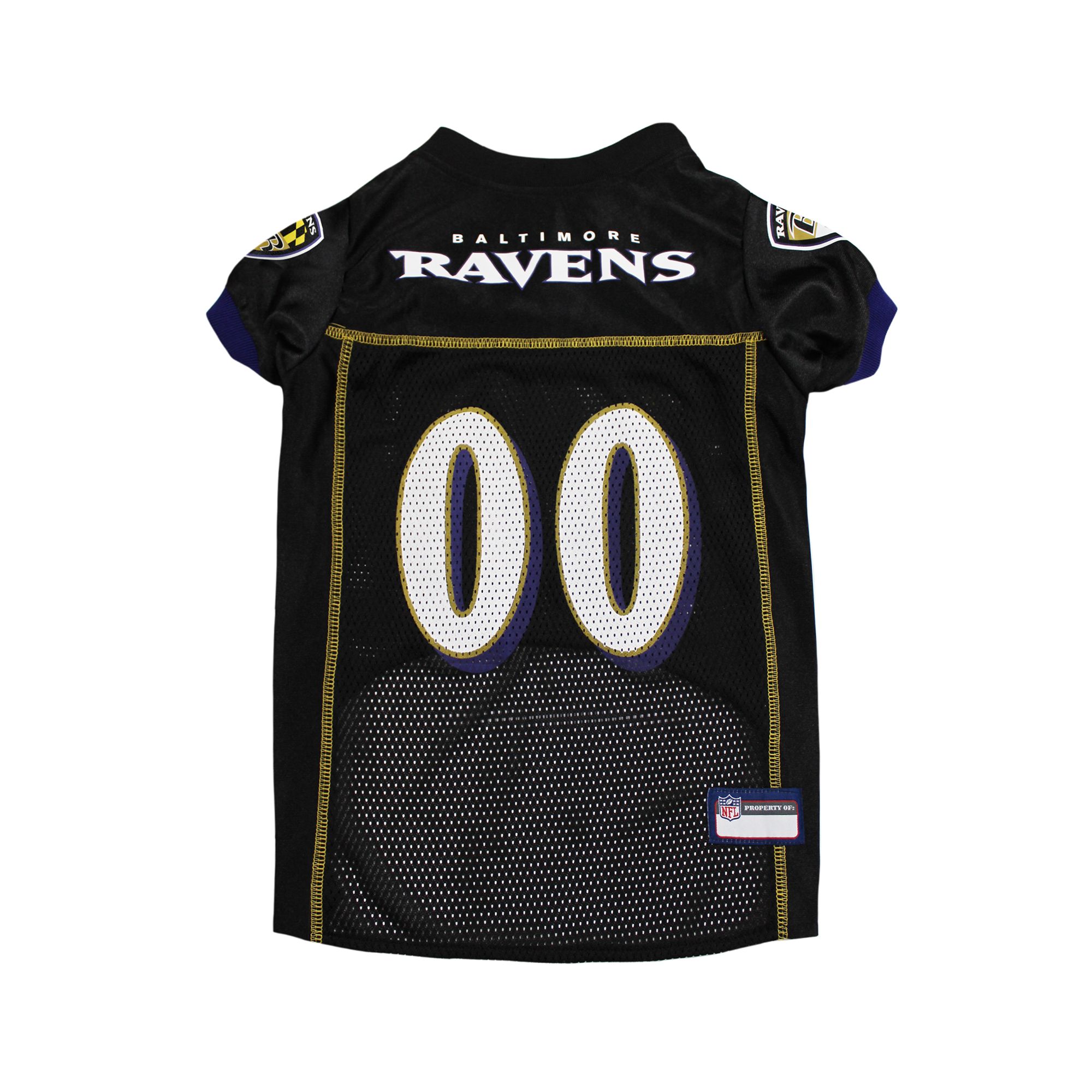 Baltimore Ravens Mesh Dog Jersey 