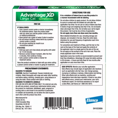 Product Advantage® XD Over 9 lbs Large Cat Flea Prevention & Treatment