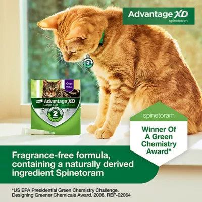 Product Advantage® XD Over 9 lbs Large Cat Flea Prevention & Treatment