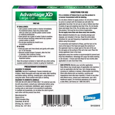 Product Advantage® XD Over 9 lbs Large Cat Flea Prevention & Treatment