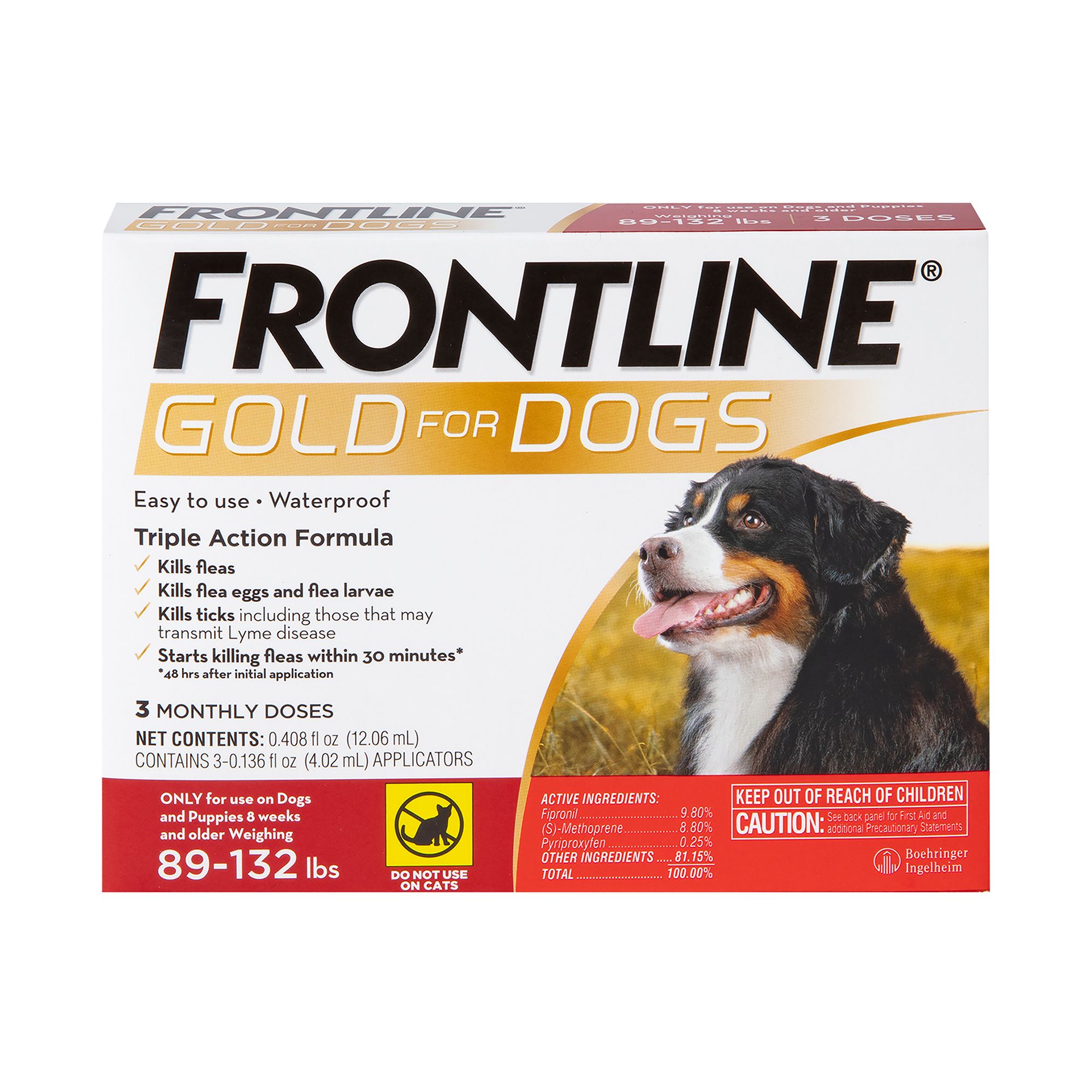 FRONTLINE Plus Flea Tick Treatment Dogs Cats PetSmart