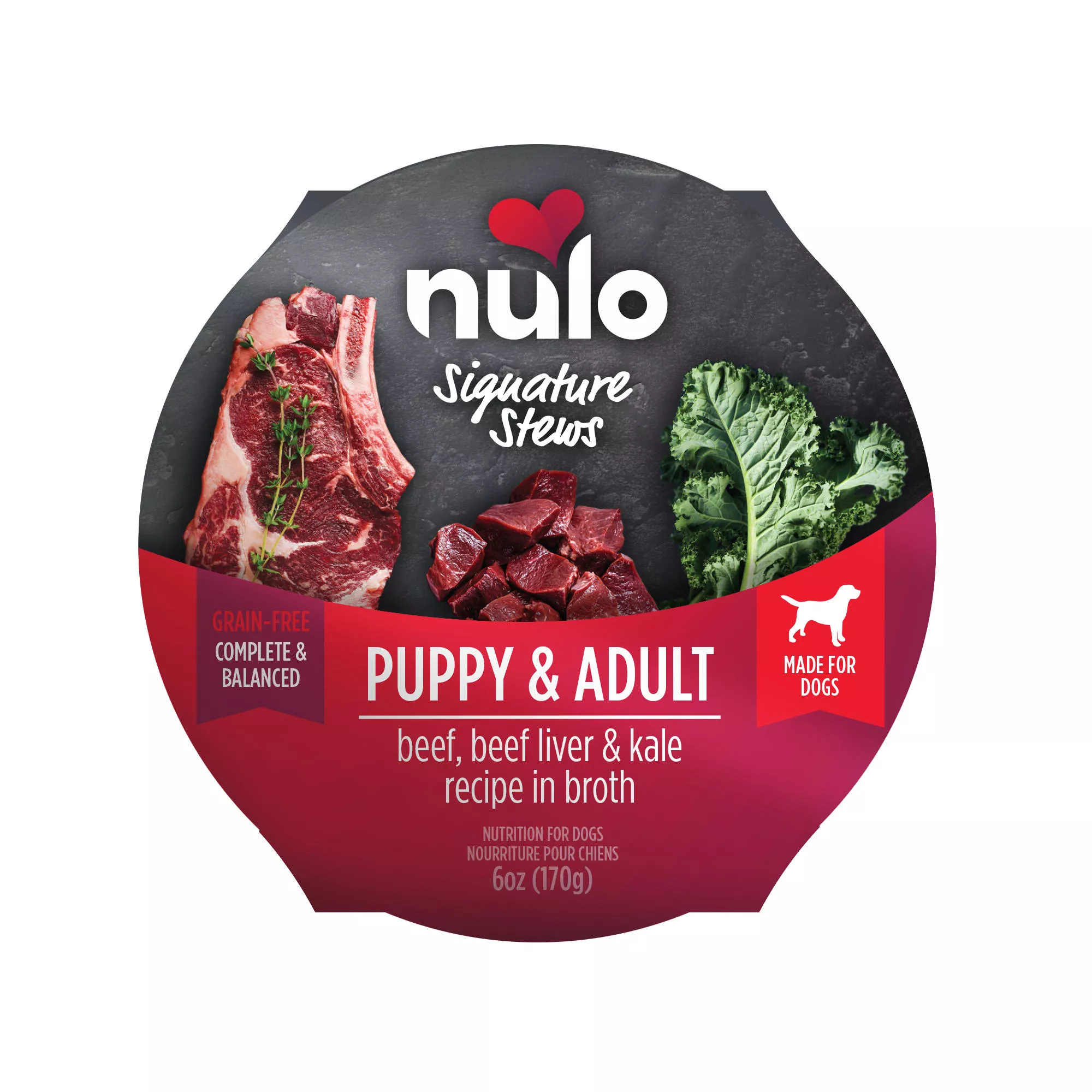 Nulo Signature Stews All Life Stage Wet Dog Food - Grain Free, 6 Oz.