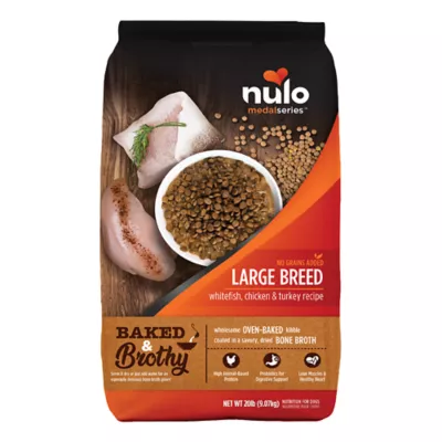 Product Nulo MedalSeries Baked & Brothy Large Breed Adult Dry Dog Food - Whitefish