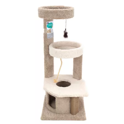 Product Whisker City® 48-in Cozy Climber Cat Tower (COLOR VARIES)