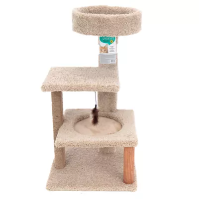 Product Whisker City® 37-in Cozy Climber Cat Tower (COLOR VARIES)