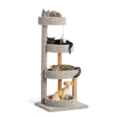 Product Whisker City® 51-in Treetop Terrace Cat Tower (COLOR VARIES)