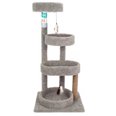 Product Whisker City® 51-in Treetop Terrace Cat Tower (COLOR VARIES)