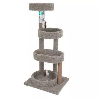 Product Whisker City® 51-in Treetop Terrace Cat Tower (COLOR VARIES)