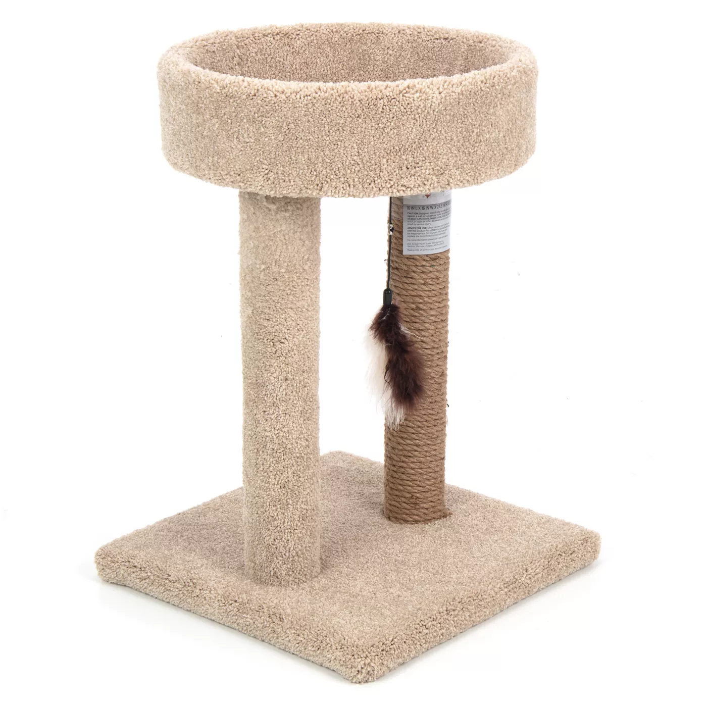 Whisker City Scratch Play Two Posts Cuddler