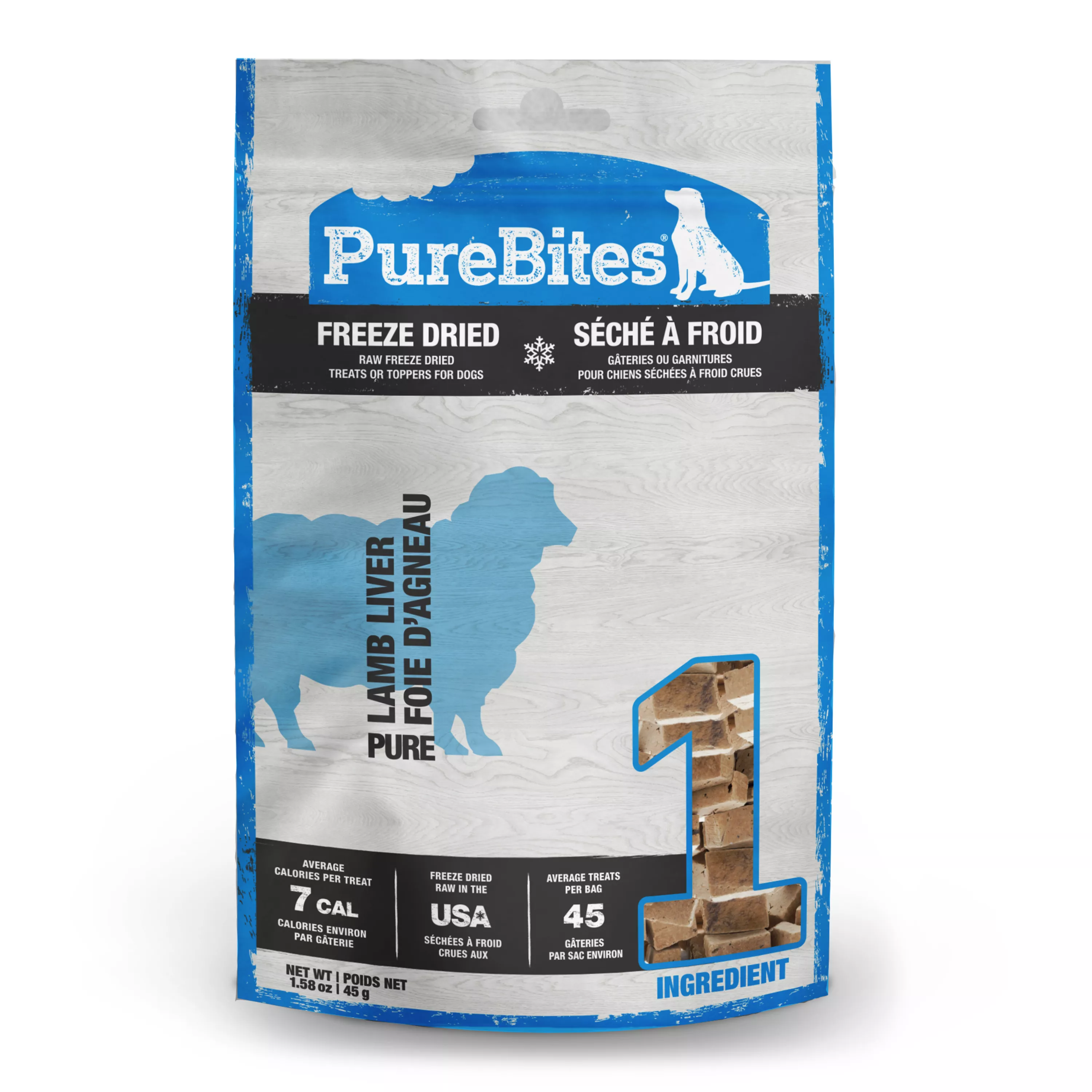 PureBites® Freeze Dried Dog Treat - Lamb Liver