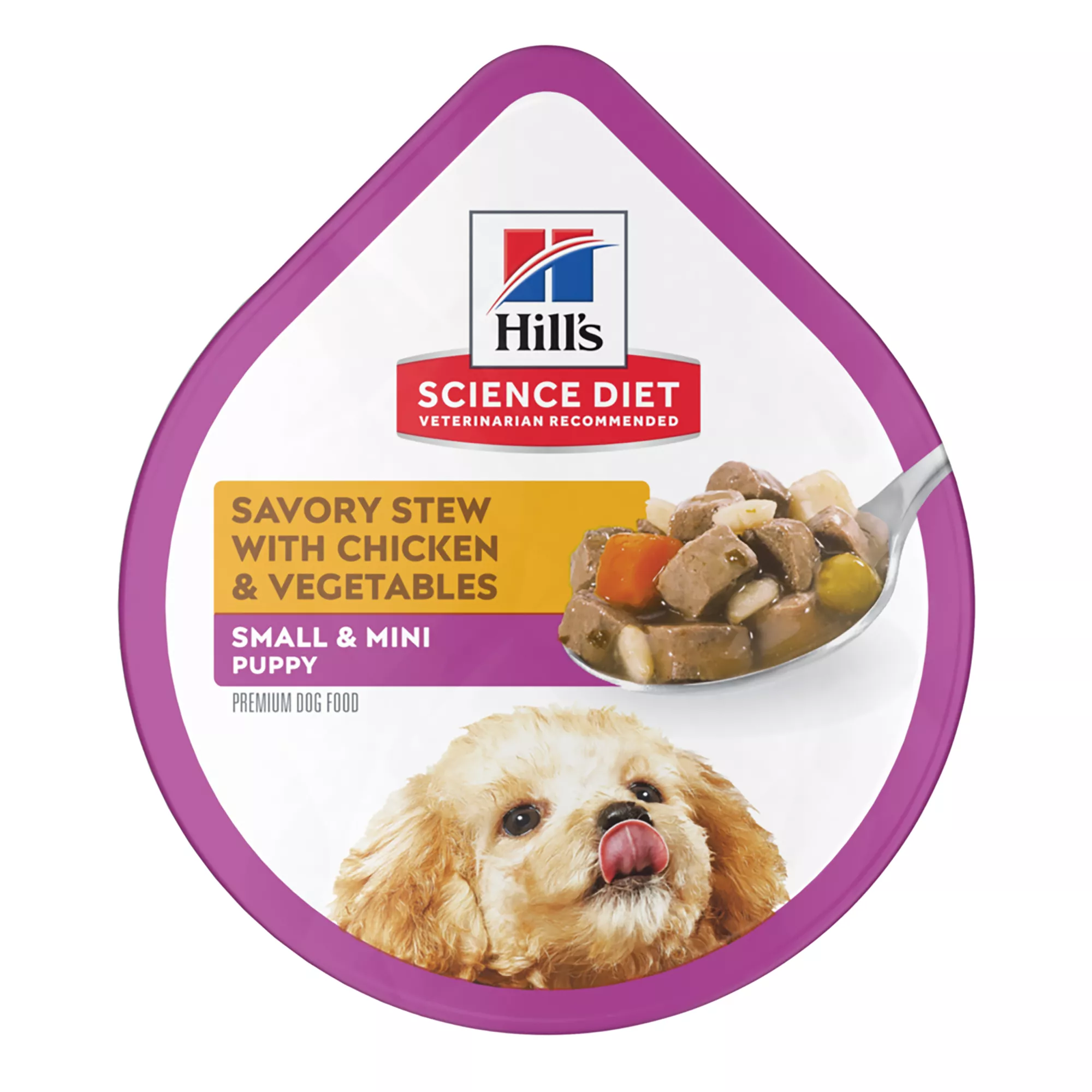 Hill's Science Diet Savory Stew Small & Mini Puppy Wet Dog Food - Chicken & Vegetables, 3.5 oz