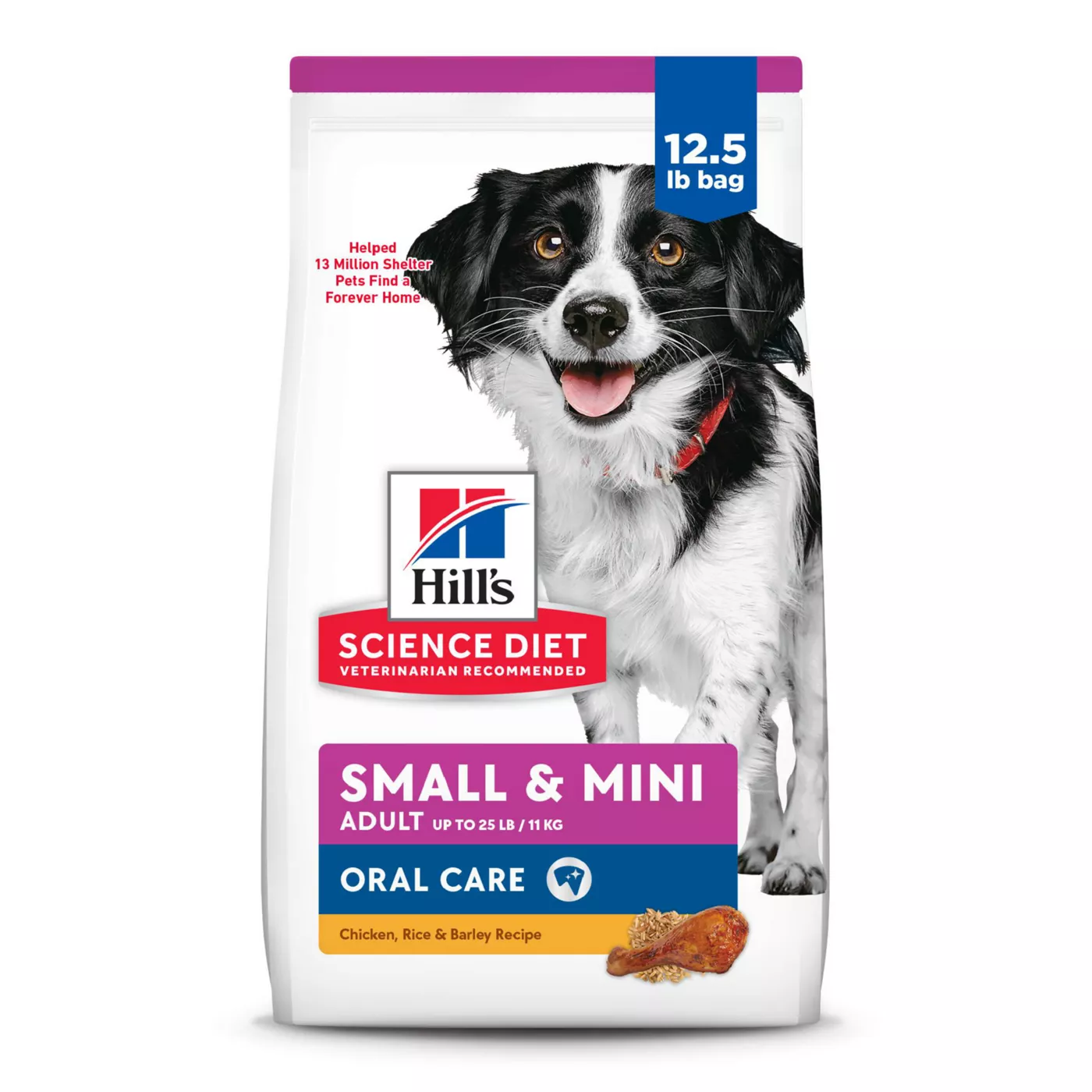 Hill s Science Diet Oral Care Small Mini Adult Dog Dry Food Chicken Rice Barley