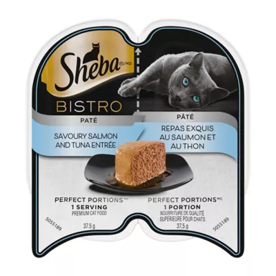 Product SHEBA Bistro Perfect Portions Wet Adult Cat Food - Salmon & Tuna