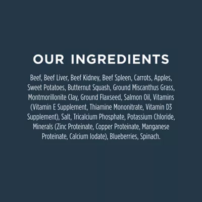 Product Instinct® Raw Bites Adult Frozen Dog Food - Raw, Grain Free, Beef
