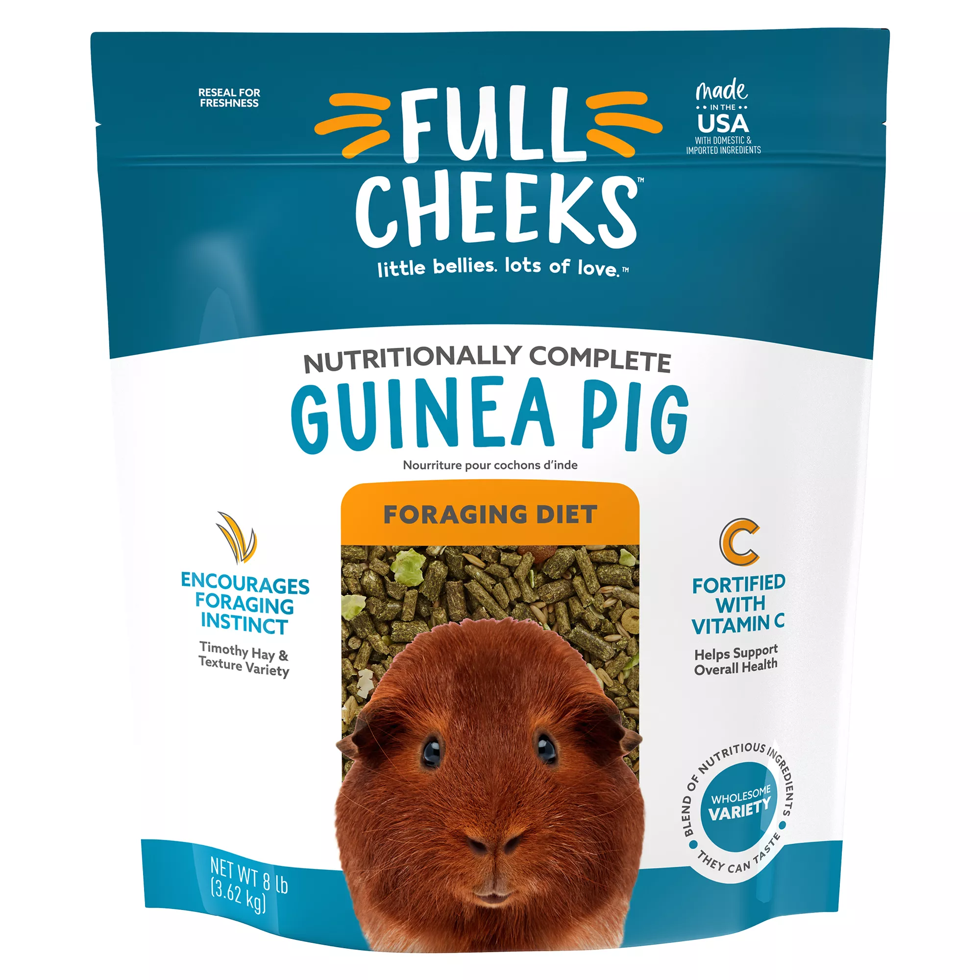 Full Cheeks&trade; Guinea Pig Foraging Diet