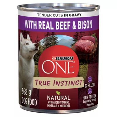 Product Purina ONE True Instinct Adult Wet Dog Food - Real Beef & Bison