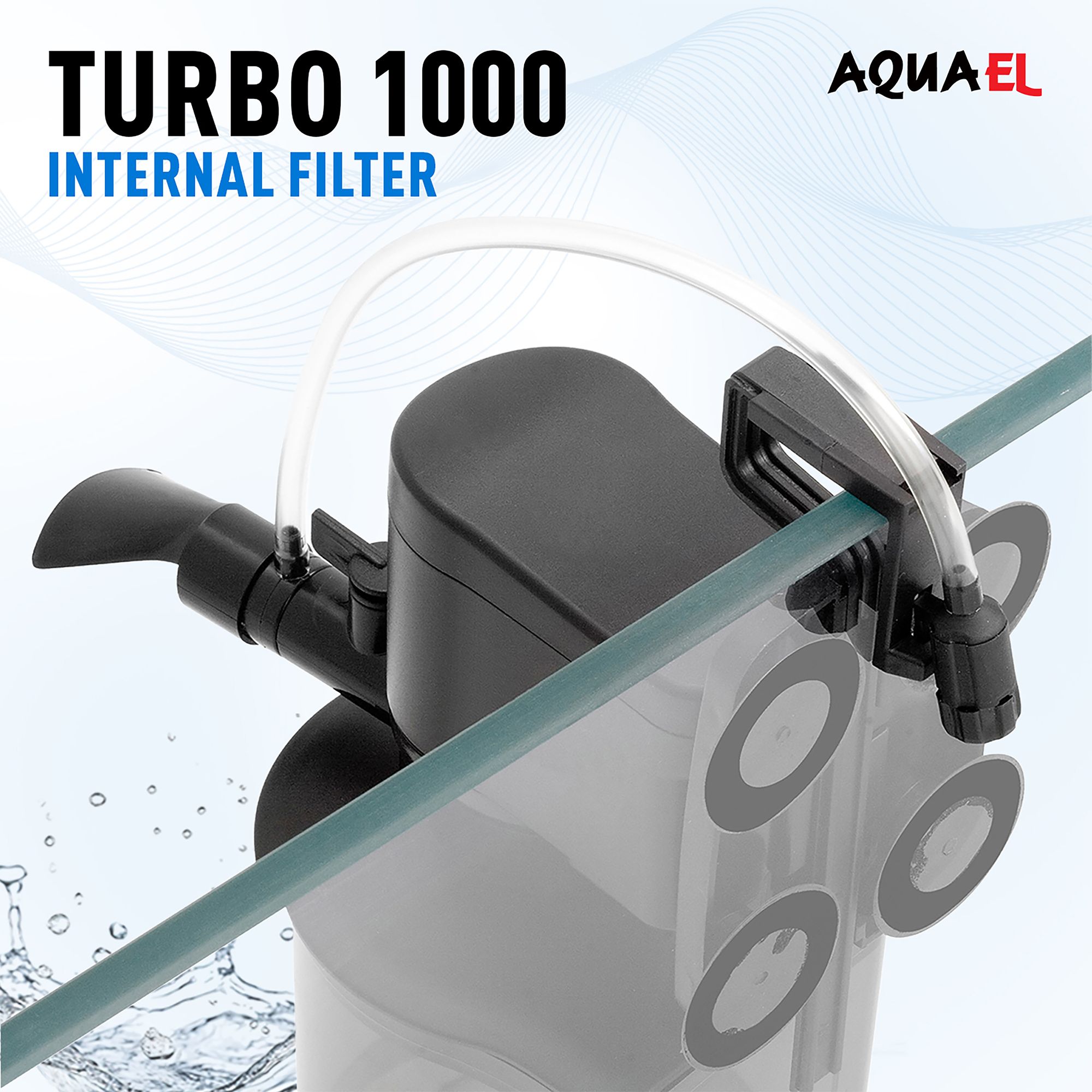 Aquael® Turbo 1000 Internal Aquarium Filter - Internal Fish Tank Filter - thumbnail 6
