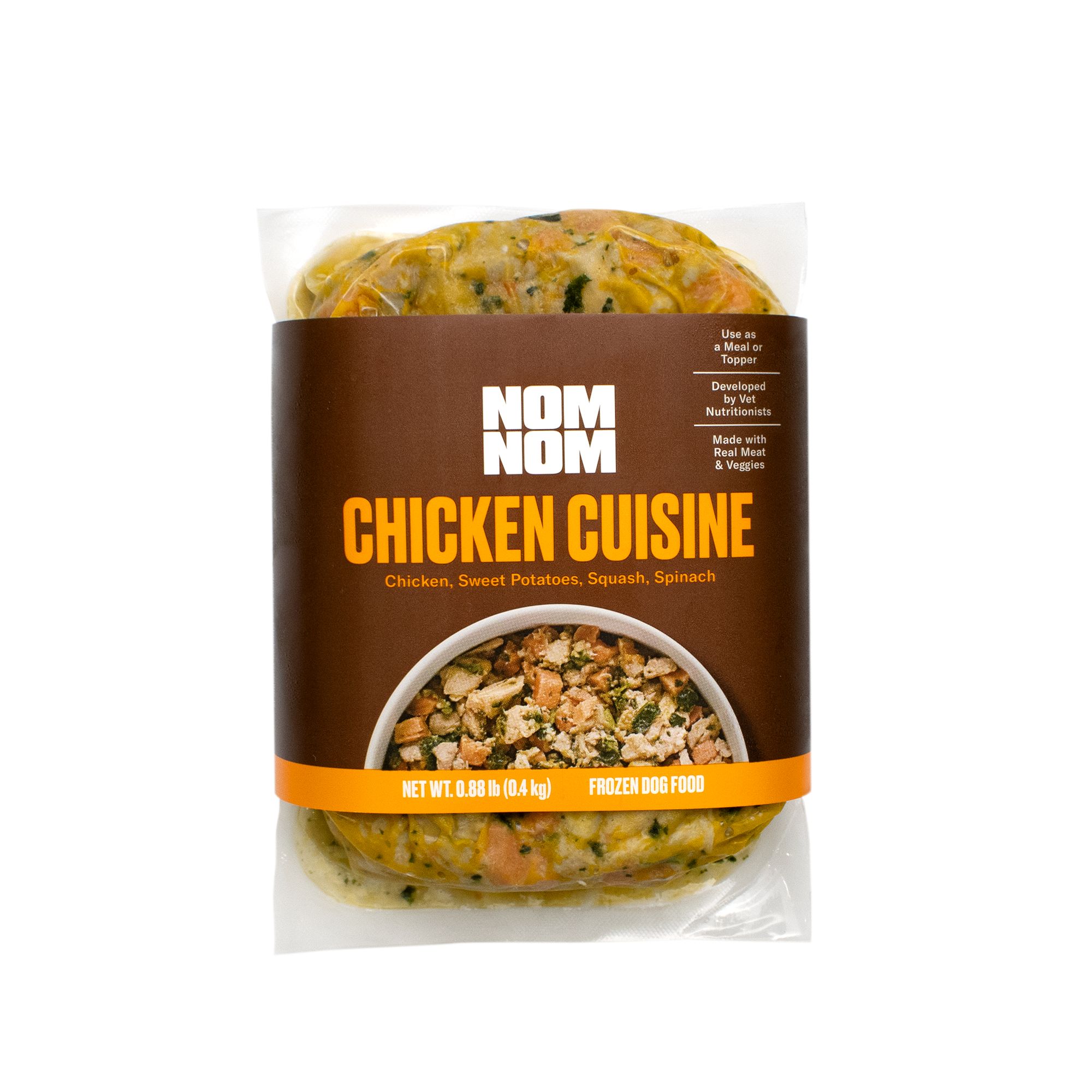 NOM NOM All Life Stage Frozen Dog Food Chicken dog Fresh