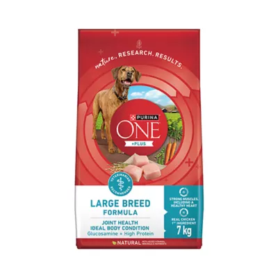 Purina ONE +Plus Large Breed Formula Dry Dog Food - Chicken - Image 1