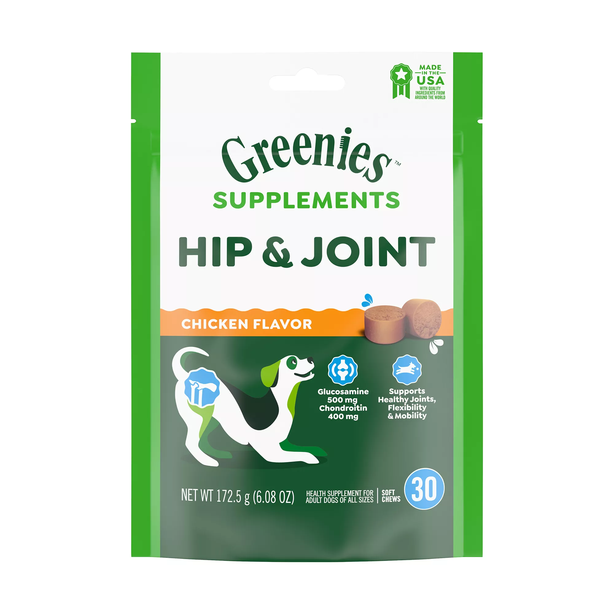 Greenies&trade; Hip and Joint Dog Supplements - 30 Ct