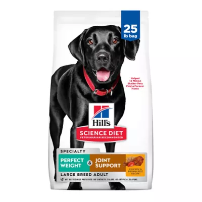 Product Hill's Science Diet Perfect Weight & Joint Support Large Breed Adult Dry Dog Food - Chicken & Rice