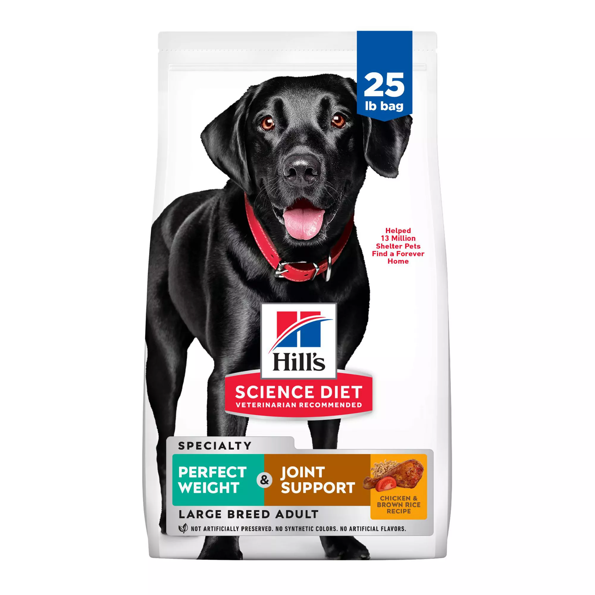 Hill's Science Diet Perfect Weight & Joint Support Large Breed Adult Dry Dog Food - Chicken & Rice