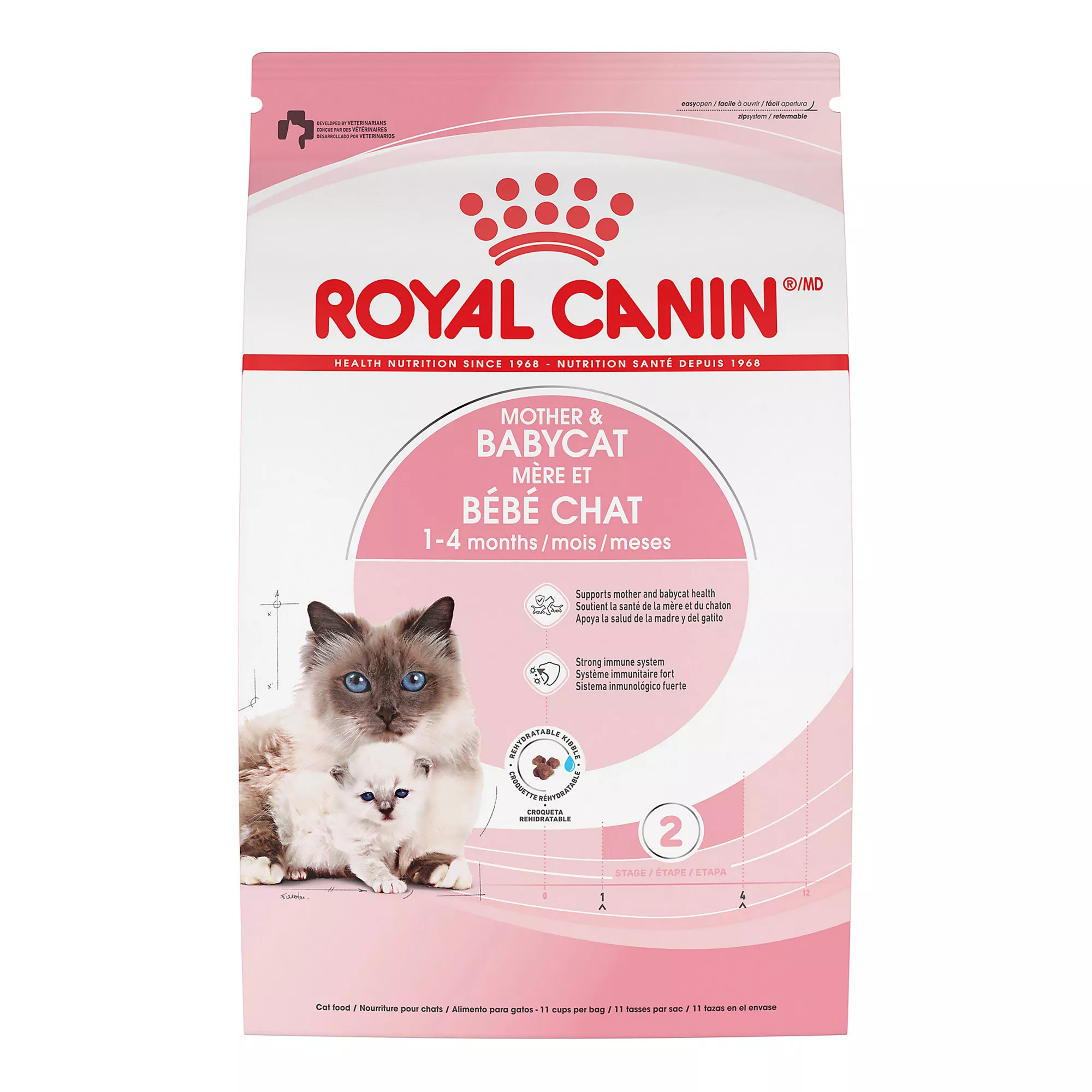 Royal Canin Mother & Babycat Dry Cat Food 3LB