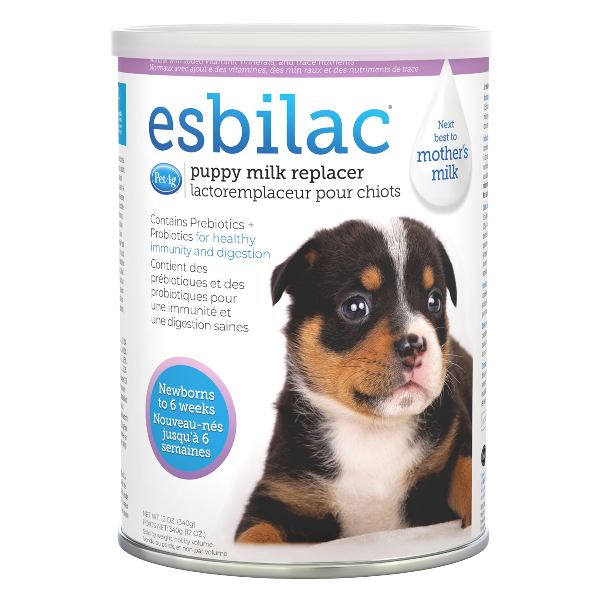 How much puppy formula to outlet feed