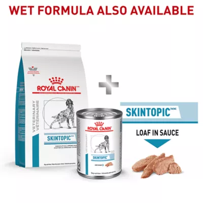 Product Royal Canin Veterinary Diet Skintopic Loaf in Sauce Adult Wet Dog Food - 13 oz