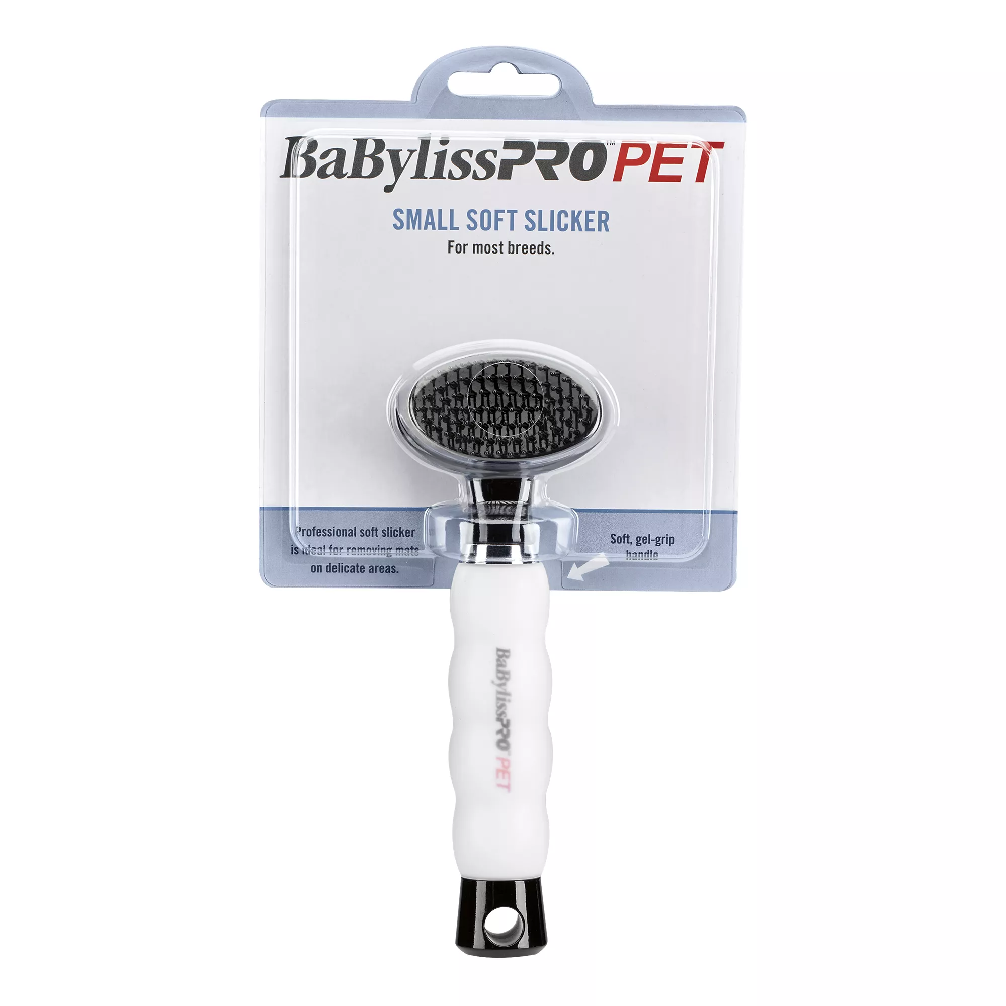 BaBylissPRO PET Small Soft Slicker - Detangling, Dematting