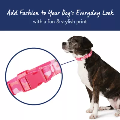 Product Top Paw® Pink Camo Dog Collar