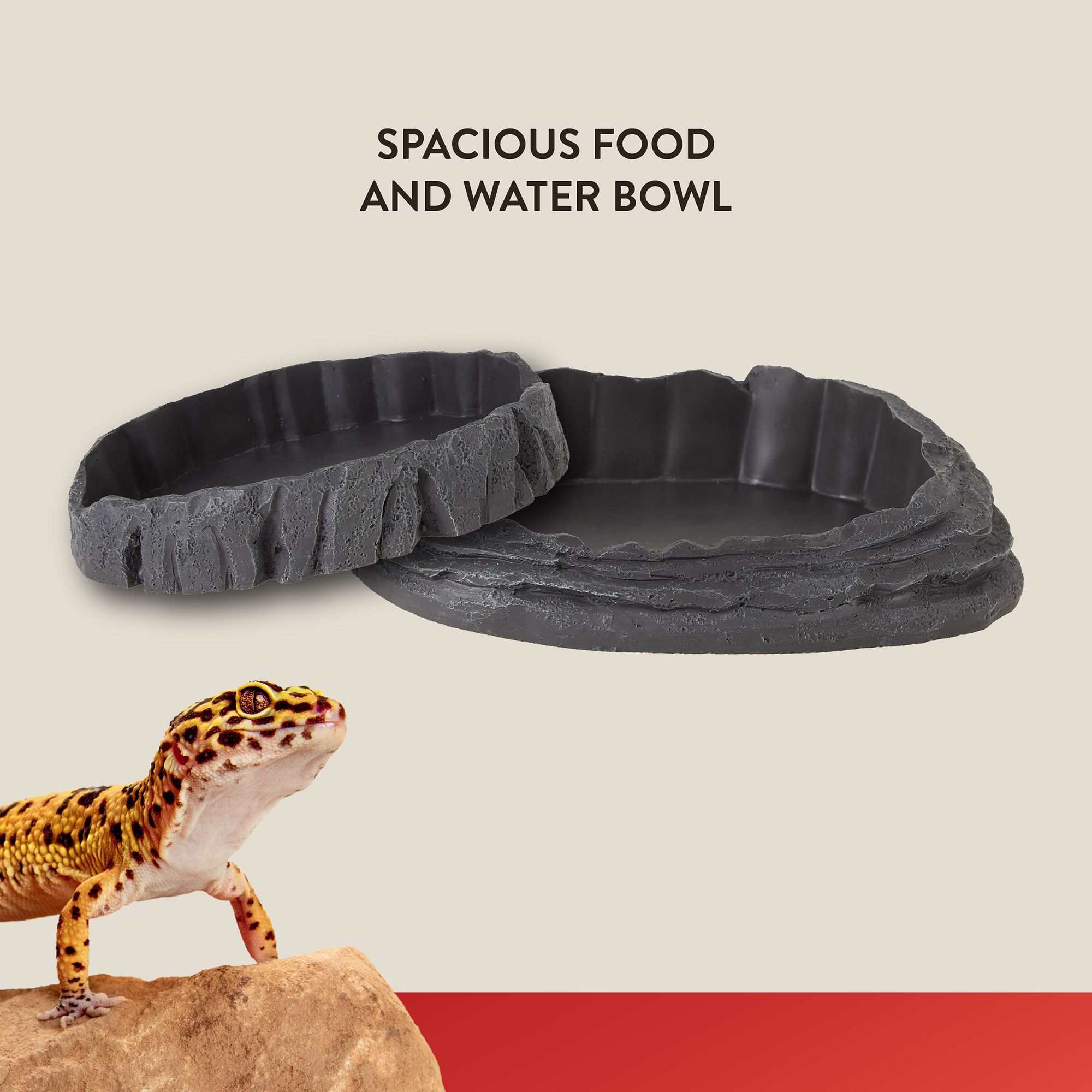 Thrive Nesting Bowl - Reptile Food & Water Bowl - thumbnail 3