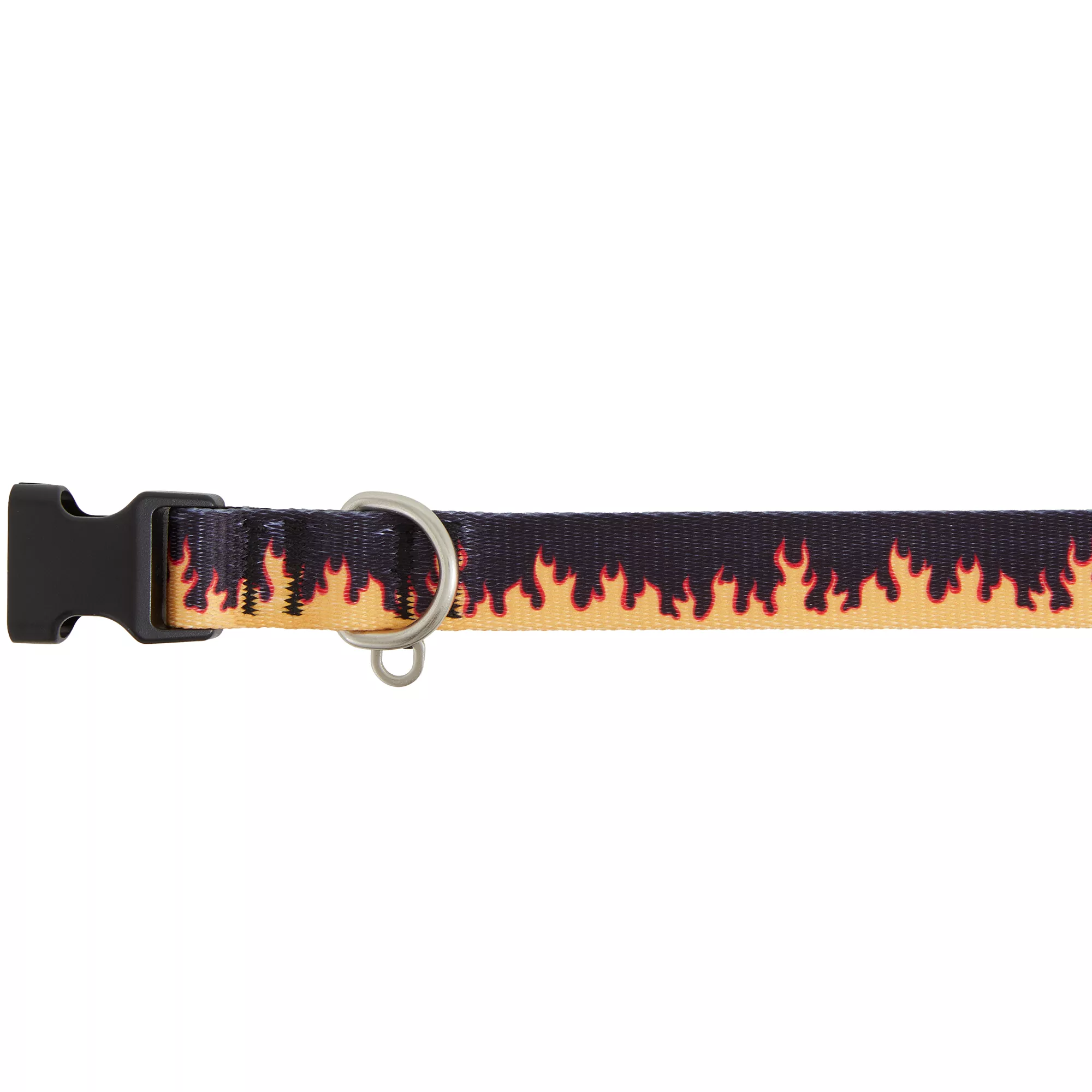 Top Paw® Black Flames Dog Collar