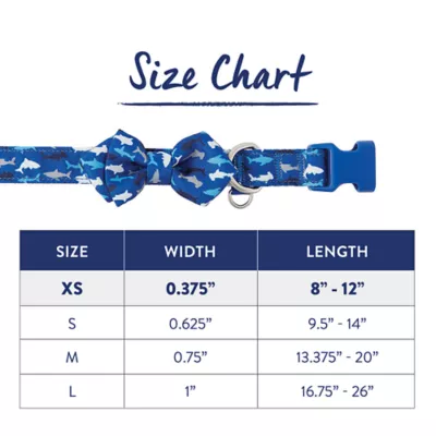 Top Paw® Shark Print Dog Collar - Image 4