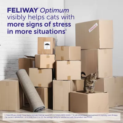 Product Feliway Optimum Diffuser Refill for Cats - Stress & Anxiety Relief