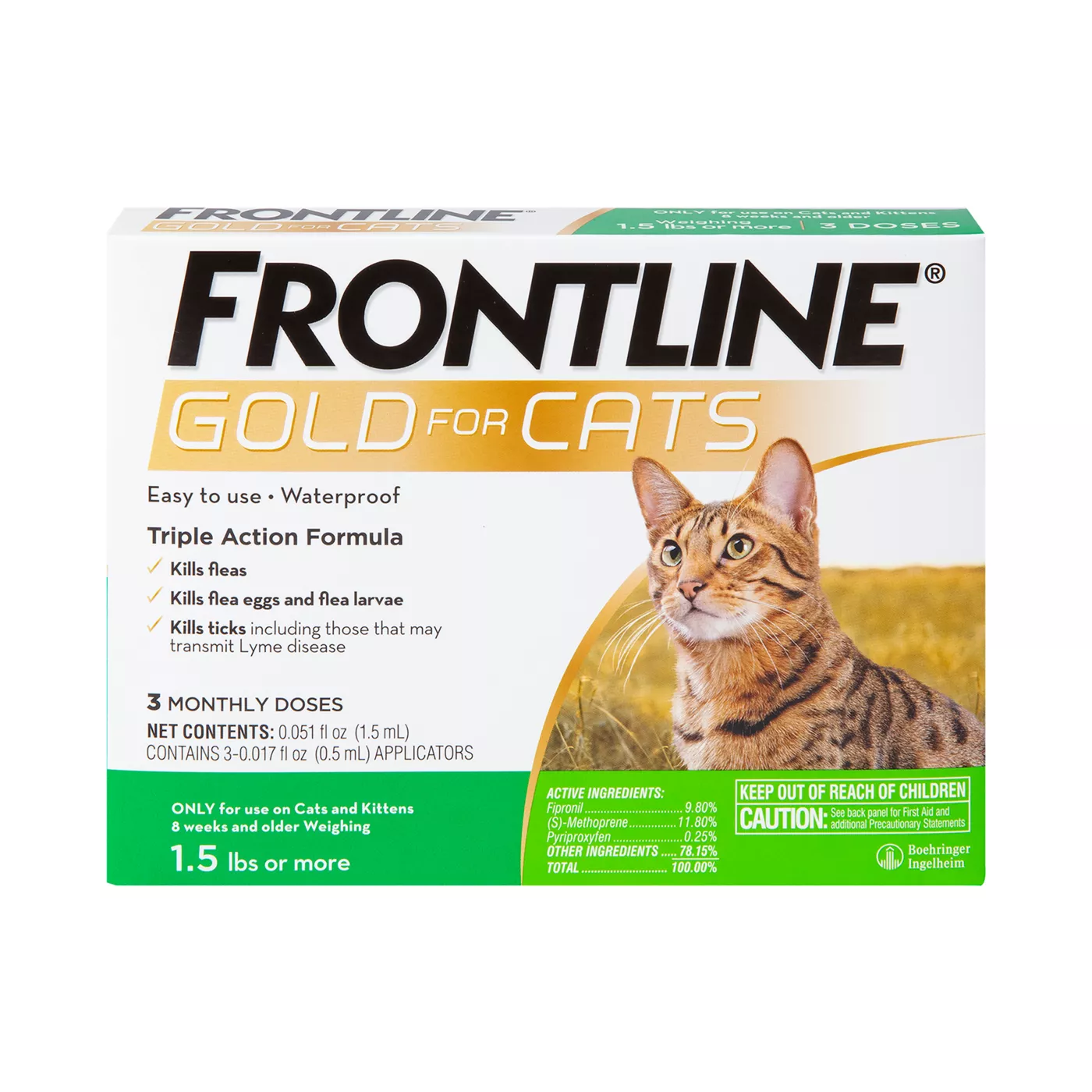 Flea and tick medicine for cats best sale