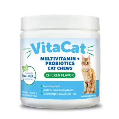 Product VitaCat Multivitamin + Probiotics Cat Chews - Chicken