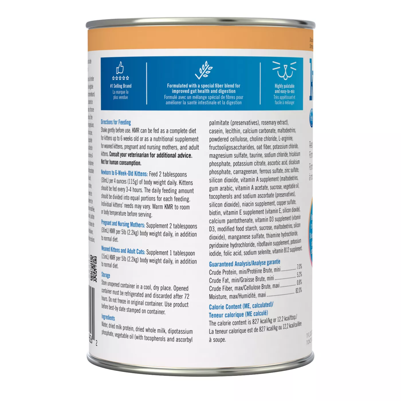 PetAg KMR Kitten Liquid Milk Replacer from Newborns to 6 Weeks 11 oz