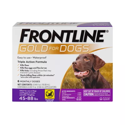 Product Frontline Gold Flea & Tick Treatment for Large Dogs, 45-88 lbs