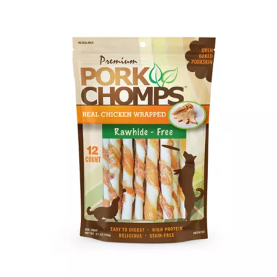 Pork chomps dog treats best sale