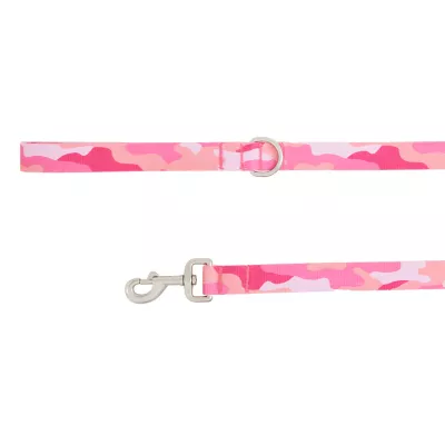 Pink camo dog leash hotsell