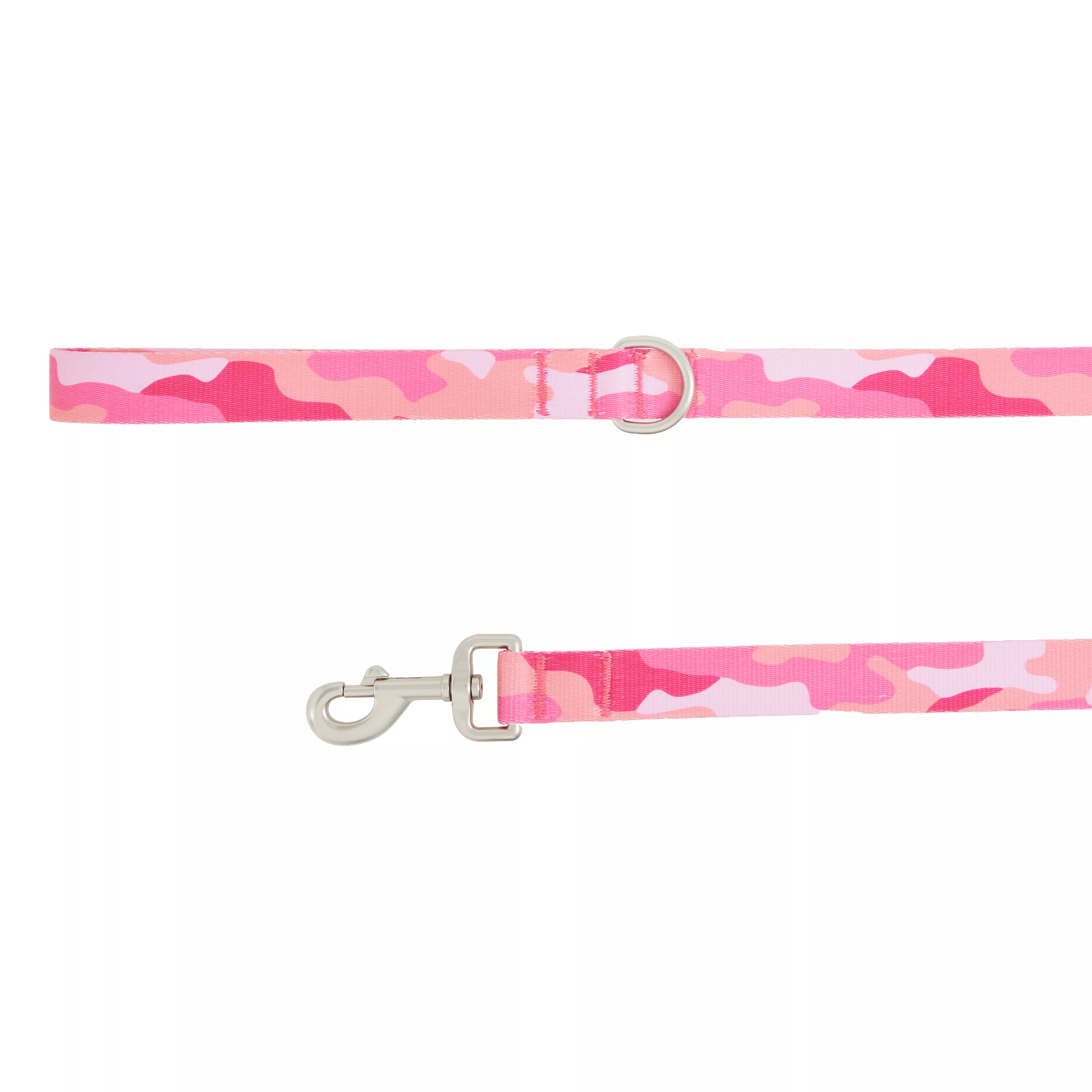 Top Paw® Pink Camo Dog Leash: 4-ft long