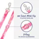 Product Top Paw® Pink Camo Dog Leash: 4-ft long