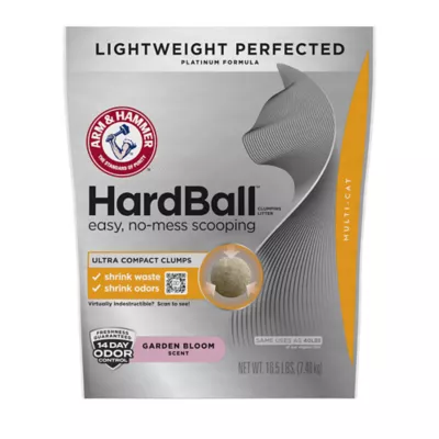 Product Arm & Hammer - Clumping Cat Litter, Lightweight Platinum, Multi-Cat, Garden Bloom