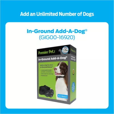 Product Premier Pet In-Ground Fence System for Dogs - Up to 5 Acres - Includes Training Flags & Collar