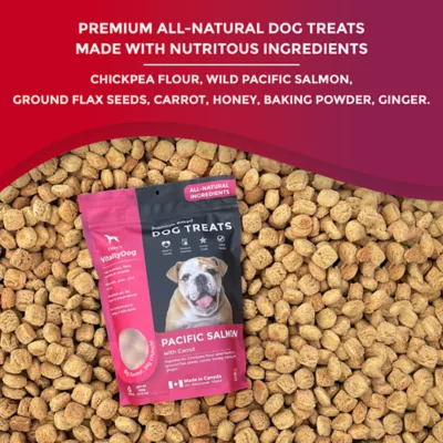 Product Foley's VitalityDog Crunchy Baked Dog Treats - Pacific Salmon with Honey Carrots