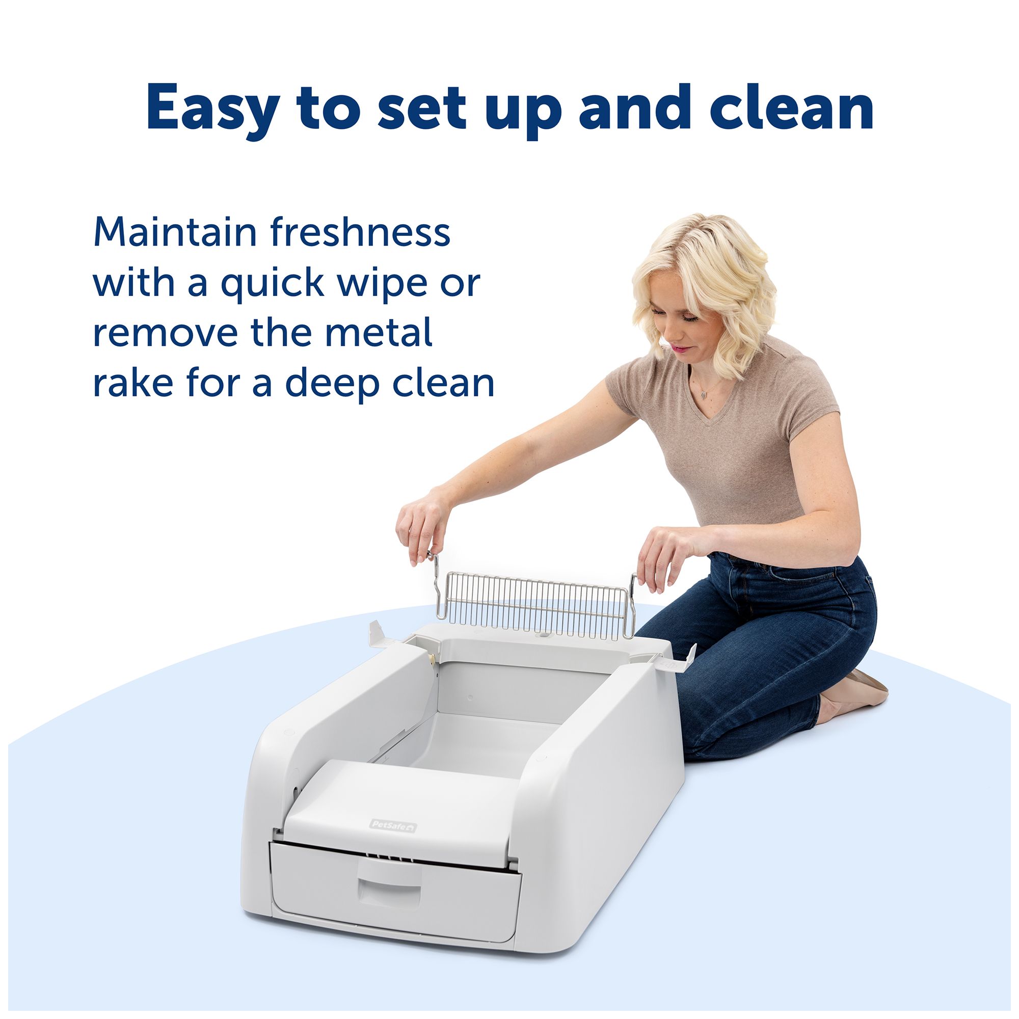 PetSafe ScoopFree® Clumping Self-Cleaning Litter Box, Automatic