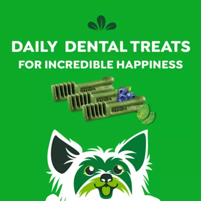 Product GREENIES Natural Teenie Dental Care Adult Dog Treats - 3 Flavor Variety Pack