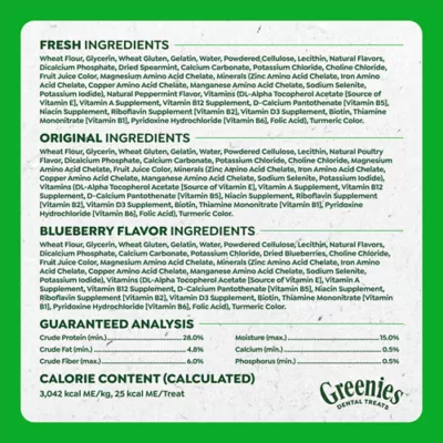 GREENIES Natural Teenie Dental Care Adult Dog Treats - 3 Flavor Variety Pack - Image 10