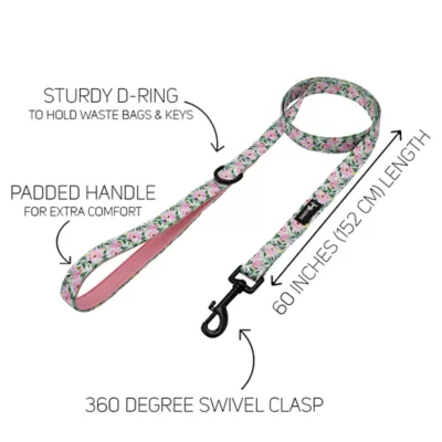 Product Sassy Woof Magnolia Dog Leash: 5-ft long